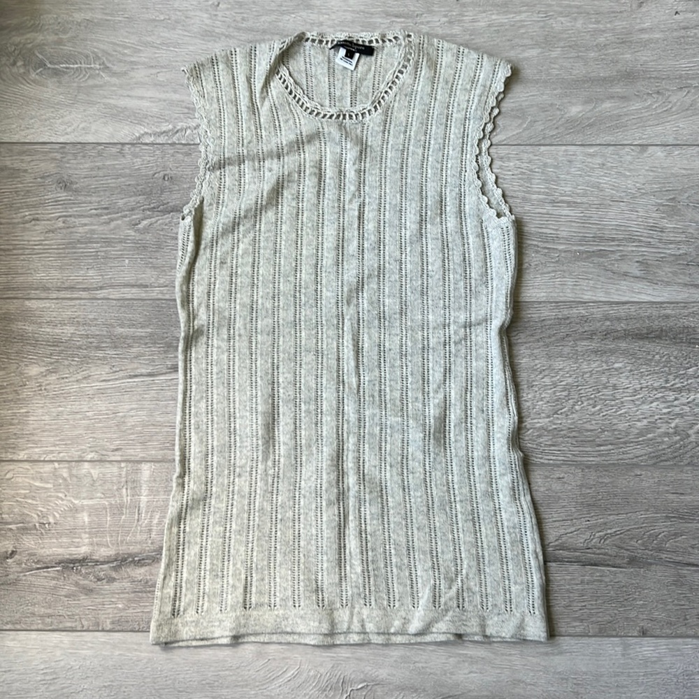 Nanette Lepore cashmere sleeveless top